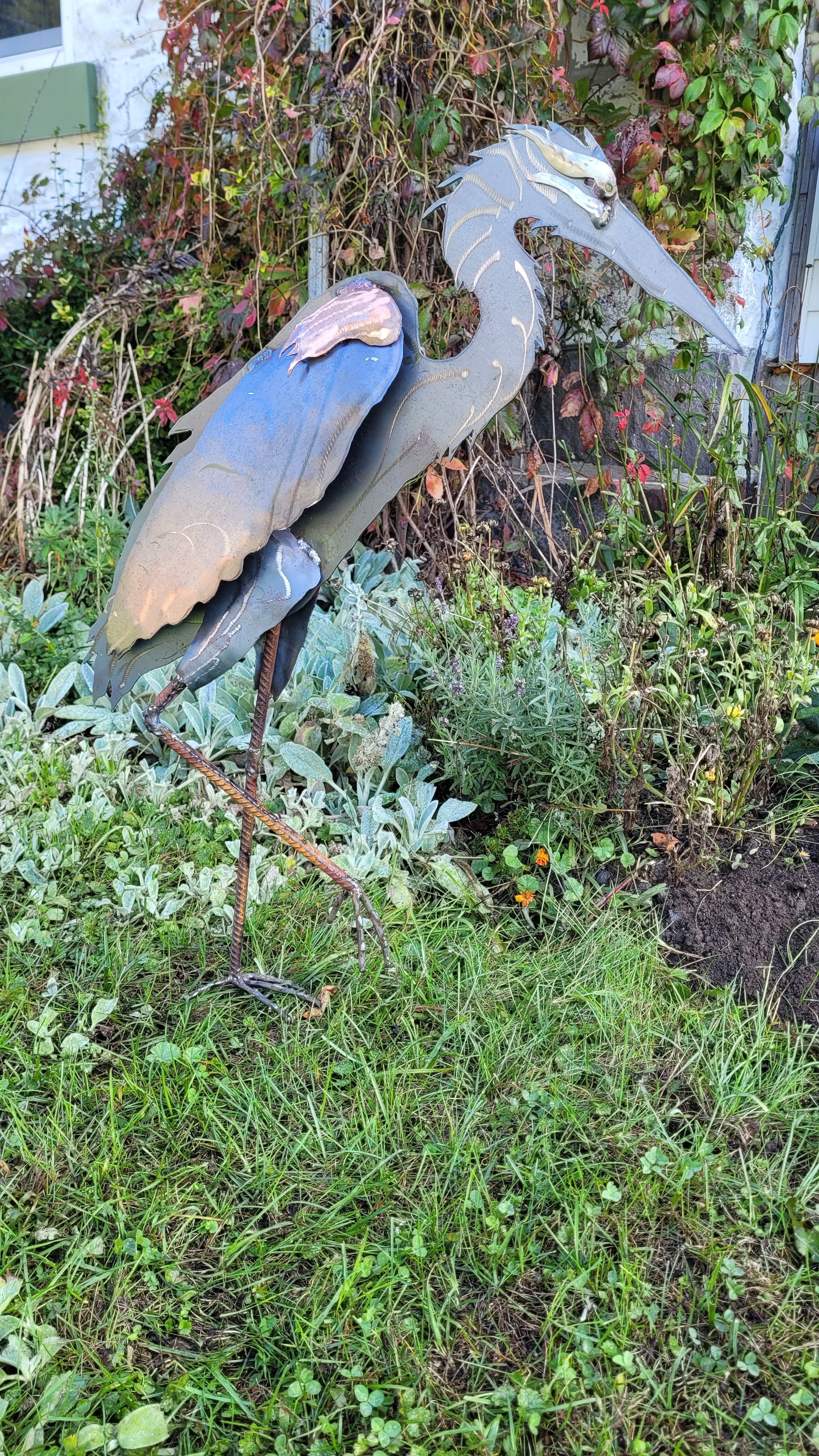 Heron Sculpture